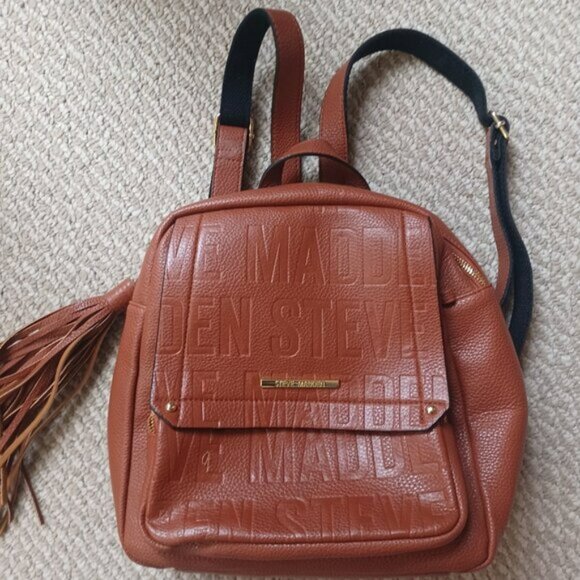 Steve Madden faux leather backpack - Picture 1 of 5
